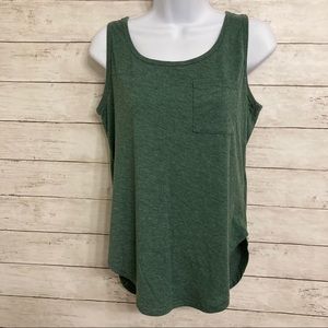 ⭐️ teal tank w pocket